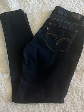 Levi's Women's Dark Indigo Skinny Jeans